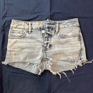 American Eagle Low Rise Jean Shorts